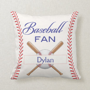 Personalized Baseball Pillow
