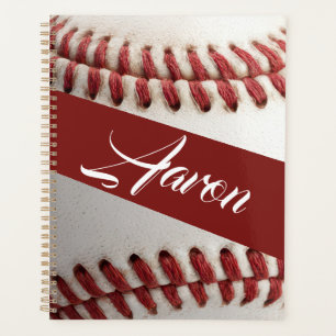 Personalized Baseball Planner