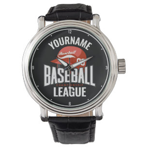 Personalized Baseball Player NAME Team Champ Club Watch