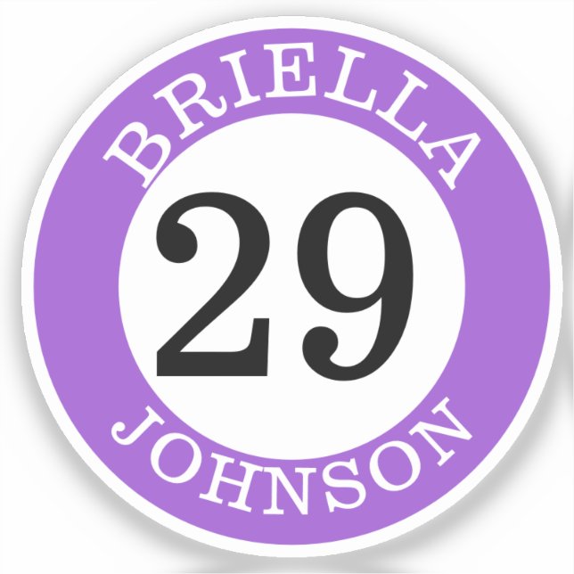 Personalized Baseball & Softball Bat Knob Name (Front)