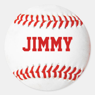 Personalized Baseball Stickers