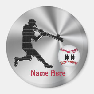 Personalized Baseball Team Gift Ideas for Kids Magnet