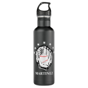 Personalized Baseball Themed Sports 710 Ml Water Bottle