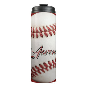 Personalized Baseball Thermal Tumbler