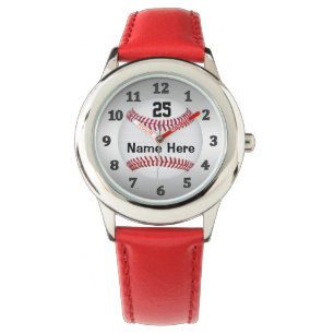 Personalized Baseball Watches for Kids