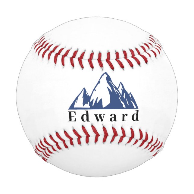 Personalized Baseballs, Custom Engraved Baseball  (Front)