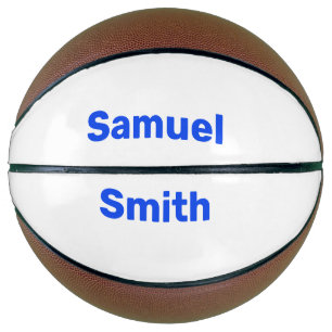 Personalized basketball