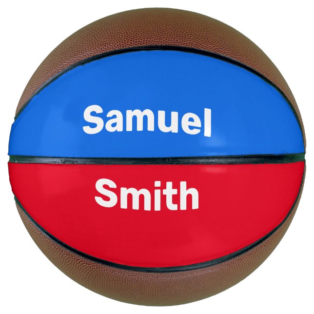 Personalized basketball (Front)