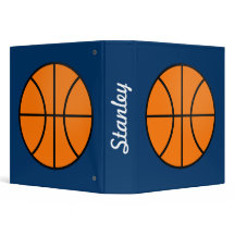 Personalized Basketball Binder