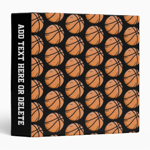 Personalized Basketball Binder