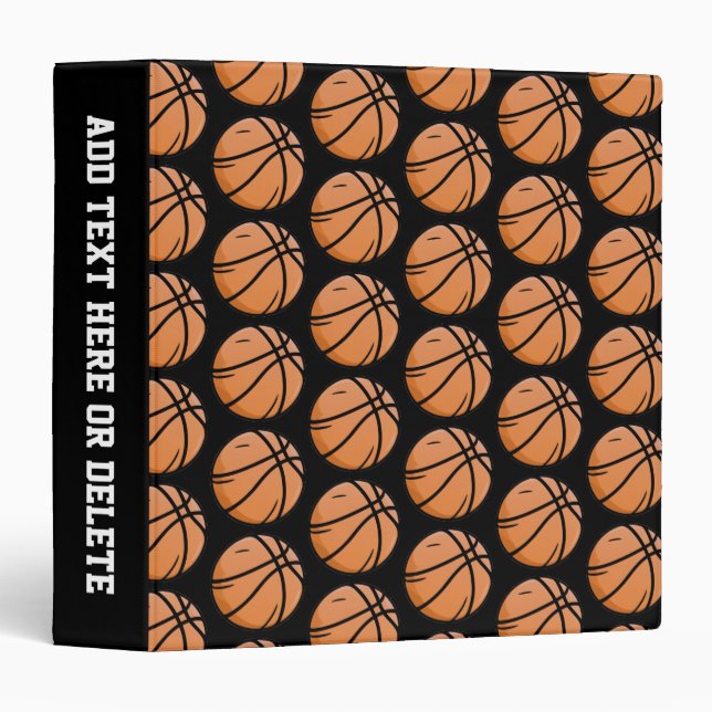Personalized Basketball Binder (Front/Spine)