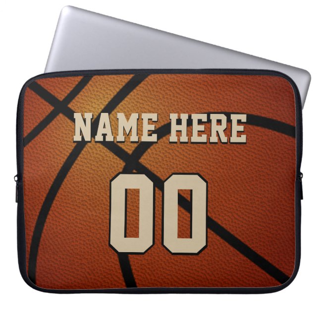Personalized Basketball Case Your Name and Number (Front)