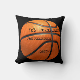 Personalized Basketball cushion with Player's Name