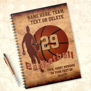 Personalized Basketball Gift Ideas, Basketball  Notebook