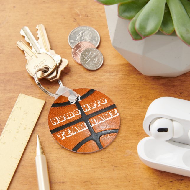 Personalized Basketball Gifts for Boys & Girls Keychain (Desk)