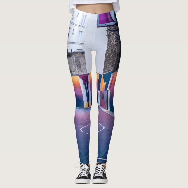 personalized basketball gifts leggings (Front)