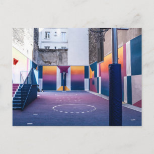 personalized basketball gifts postcard