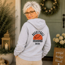 Personalized Basketball Grandma Sweatshirt Hoodie