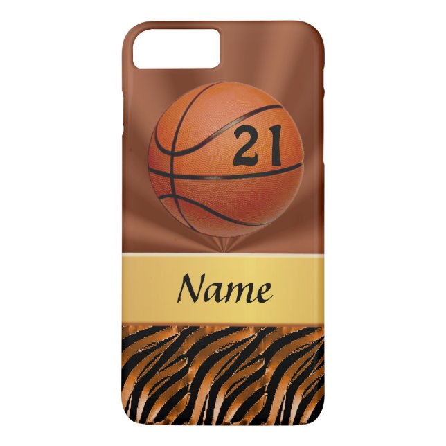 Personalized Basketball iPhone 7 PLUS Cases (Back)