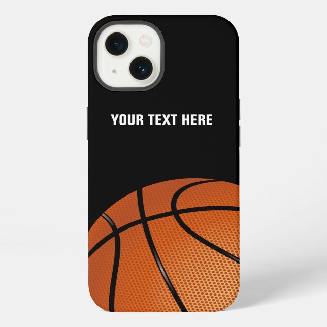 Personalized Basketball iPhone Case (Back)