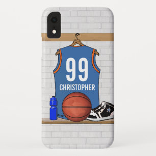 Personalized Basketball Jersey (LB) iPhone XR Case