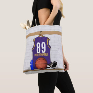 Personalized  Basketball Jersey (PG) Tote Bag