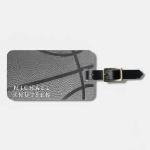 Personalized Basketball  Luggage Tag