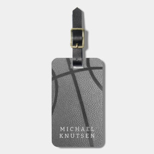 Personalized Basketball  Luggage Tag