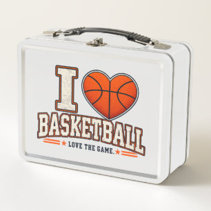 Personalized Basketball Lunch Box   I Love Basketb