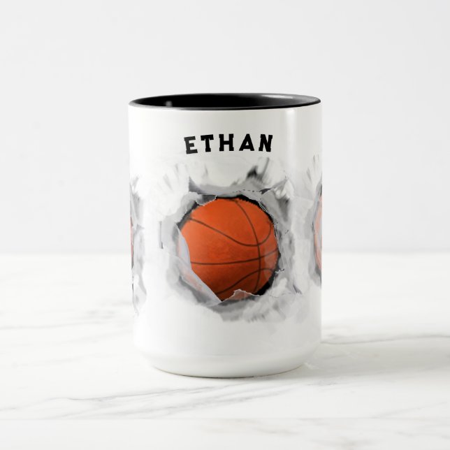Personalized Basketball  Mug (Center)