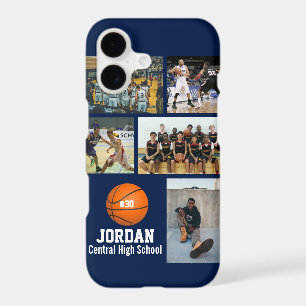 Personalized Basketball Photo Collage Name Team #