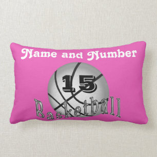 Personalized Basketball Pillows, Your Colours, Lumbar Pillow