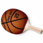 Personalized Basketball Ping Pong Paddle