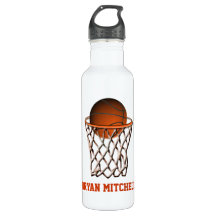 Personalized Basketball Player Name Liberty Bottle
