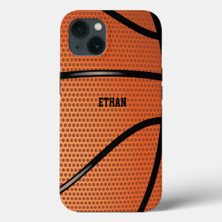 Personalized Basketball Sport Themed iPhone 13 Case