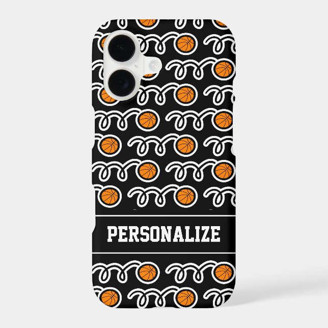 Personalized basketball sports fan pattern design (Back)