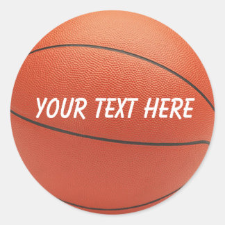 Personalized Basketball Sticker