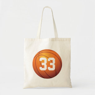 Personalized Basketball Tote Bag