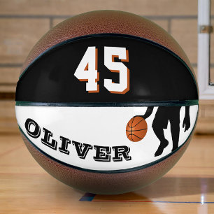 Personalized Basketball with Player's Name Number