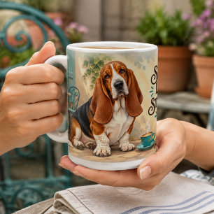 Personalized Basset Hound Strong  Coffee Mug
