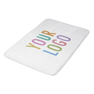 Personalized Bath Mat Custom Business Company Logo