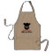 Personalized BBQ apron for men
