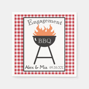 Personalized BBQ Paper Napkin