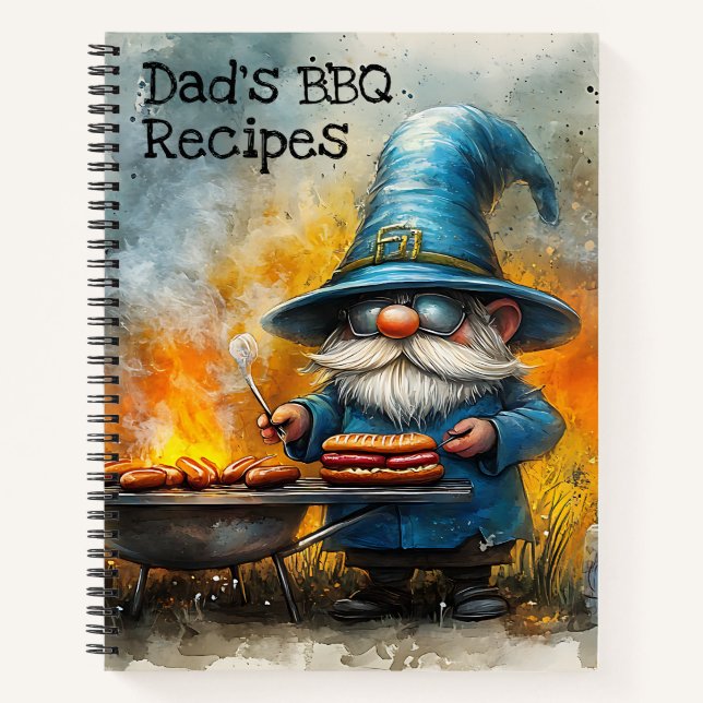 Personalized BBQ Recipe Book (Front)