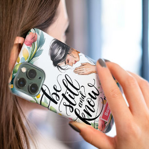 Personalized Be Still and Know Christian Women iPhone 16 Pro Max Case