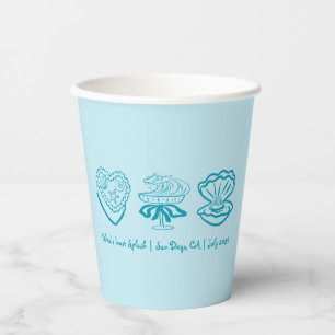 Personalized Beach Bachelorette Decor Cups