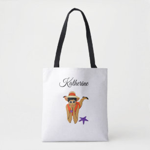Personalized Beach Bag