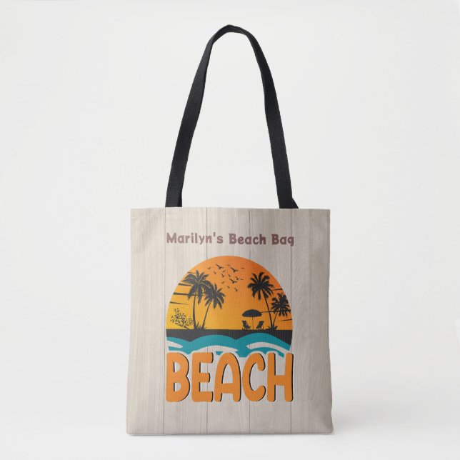 Personalized Beach Bag (Front)