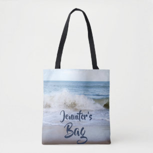 Personalized Beach Bags and Totes - Ocean Surf