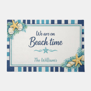 Personalized Beach House Welcome Mat